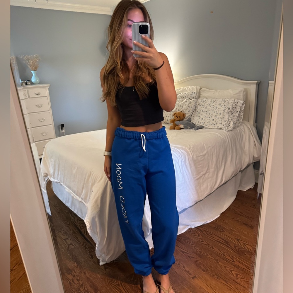 Faded Moon Blue Joggers